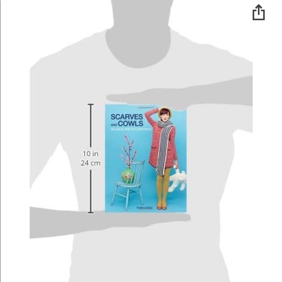 Scarves and Cowls: 36 Quick & Stylish Knits Paperback Book - Picture 4 of 16